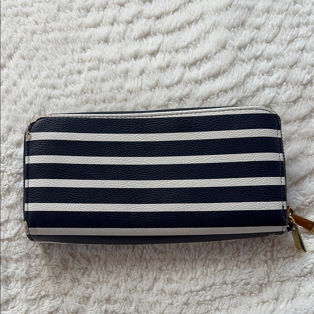 Navy & Cream Wallet